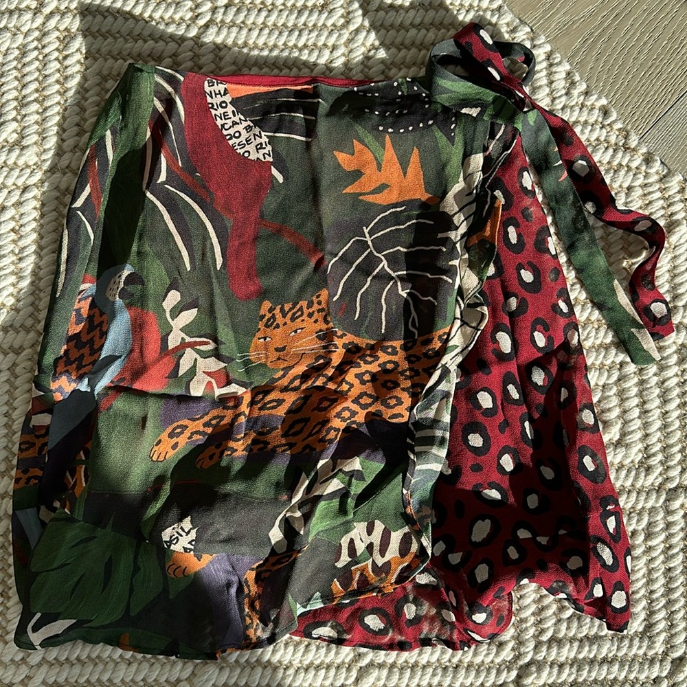 Farm rio for Anthropologie BNWOT wrap skirt